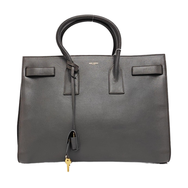 SAC DE JOUR Large Calfskin Gray