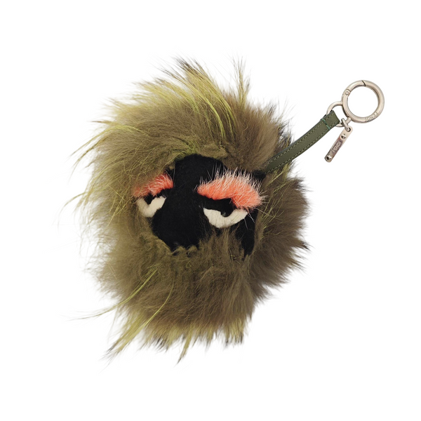Fabric Bag Charm Green