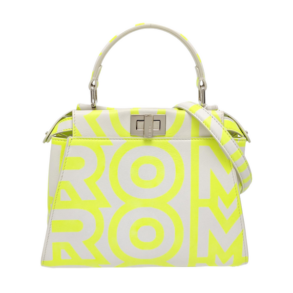Peekaboo Mini Calfskin White