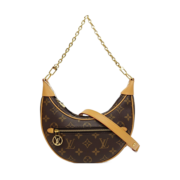 LOOP Monogram Coated Canvas Brown