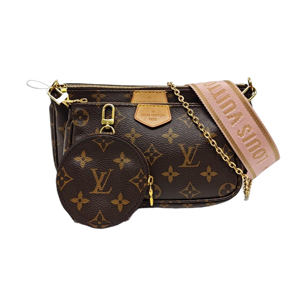 MULTI Monogram Coated Canvas Brown