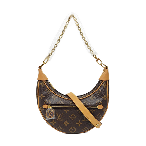 LOOP Monogram Coated Canvas Brown