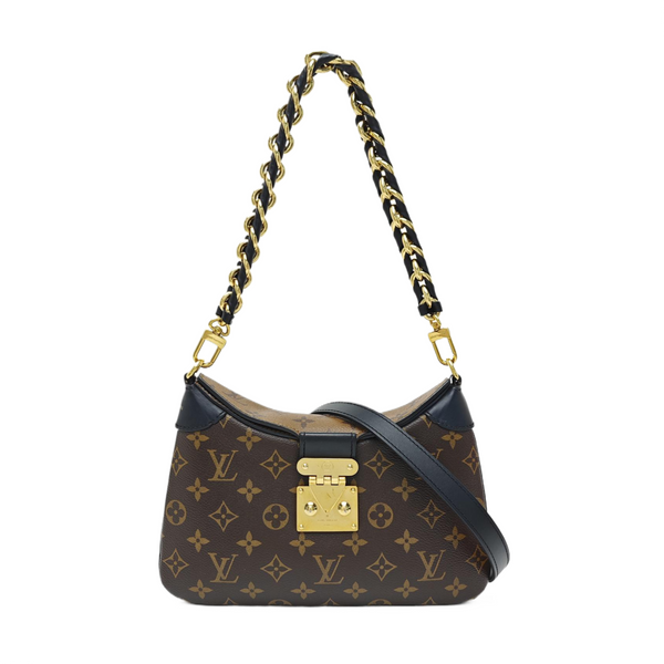 TWINNY Monogram Coated Canvas Brown