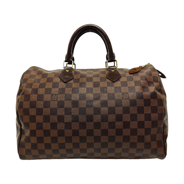 SPEEDY 35 Coated Canvas Brown
