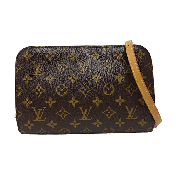 ORSAY Monogram Coated Canvas Brown