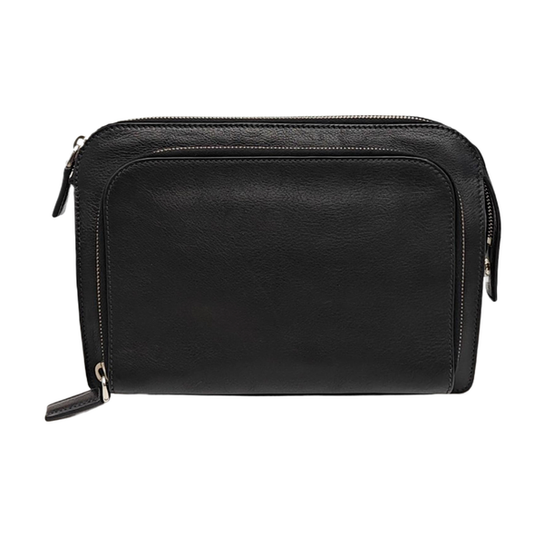 Calfskin Clutch Black