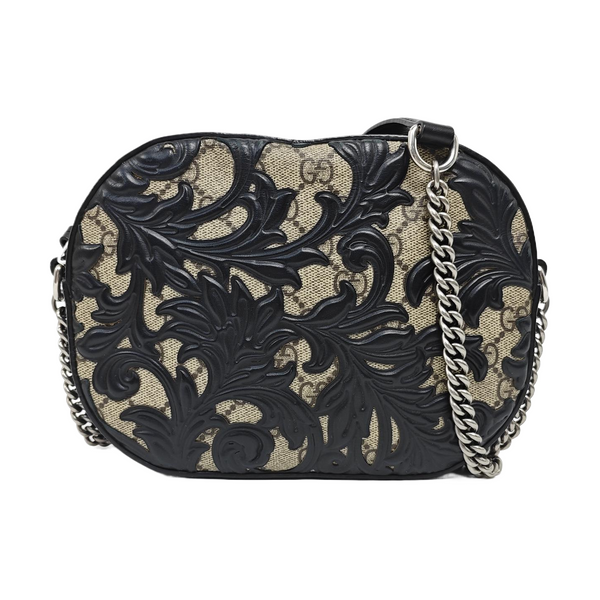 Monogram Coated Canvas Shoulder Bag Brown