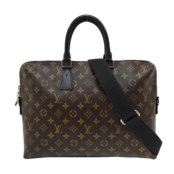PORTE-DOCUMENTS Monogram Coated Canvas Brown