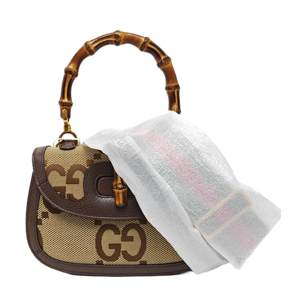 Bamboo 1947 Small Monogram Canvas Beige