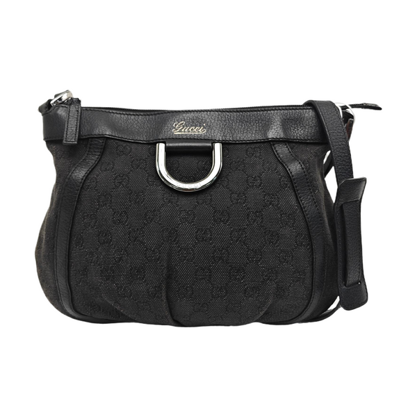 Monogram Canvas Tote Bag Black