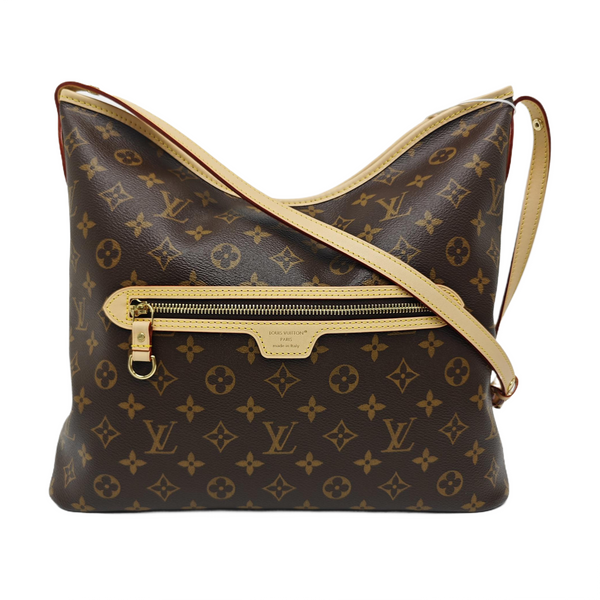 Line Up Monogram Coated Canvas Brown