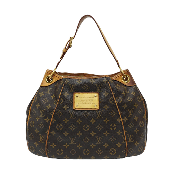 GALLIERA Monogram Coated Canvas Brown