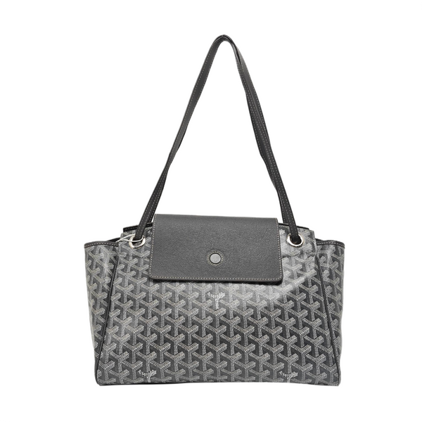 Rouette PM Coated Canvas Gray