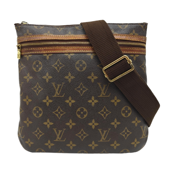 BOSPHORE Monogram Coated Canvas Brown