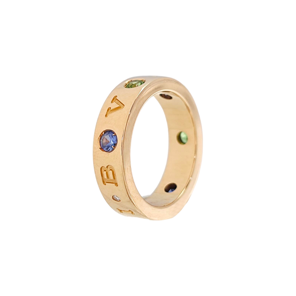 B.ZERO1 18k Rose Gold Ring EU 51