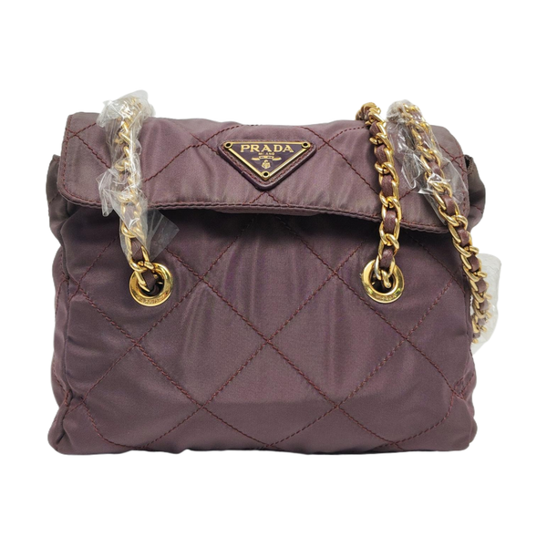 Quilted Nylon Purple