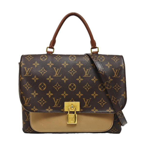 MARIGNAN Monogram Coated Canvas Brown