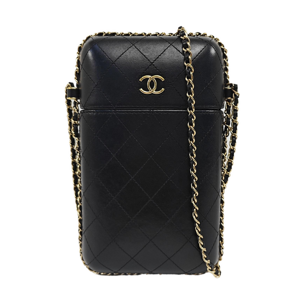 Quilted Lambskin Black