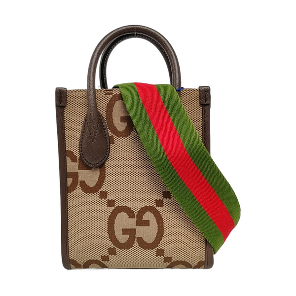 Jumbo Mini Monogram Canvas Beige