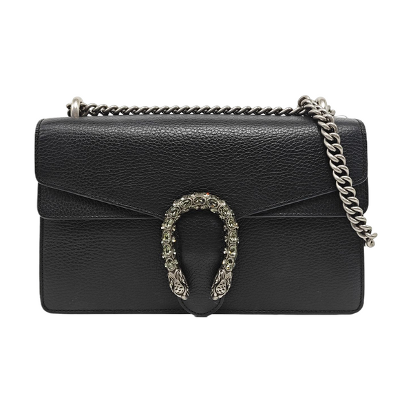 Dionysus Small Calfskin Black