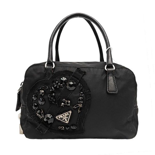 Nylon Tote Bag Black