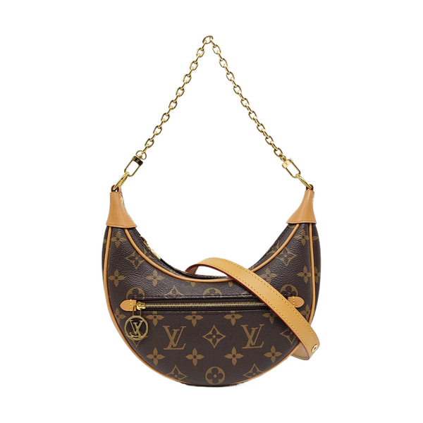 LOOP Monogram Coated Canvas Brown