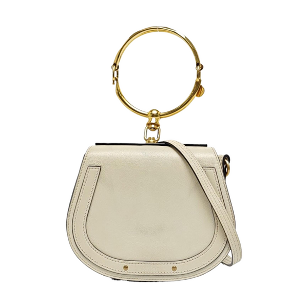 Nile Small Calfskin White