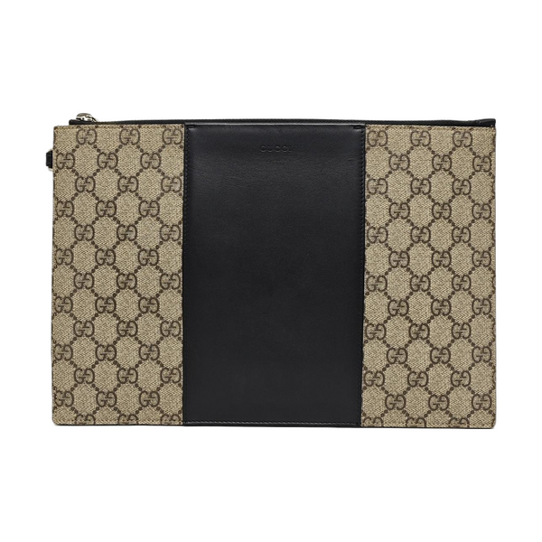 GG Supreme Monogram Coated Canvas Brown