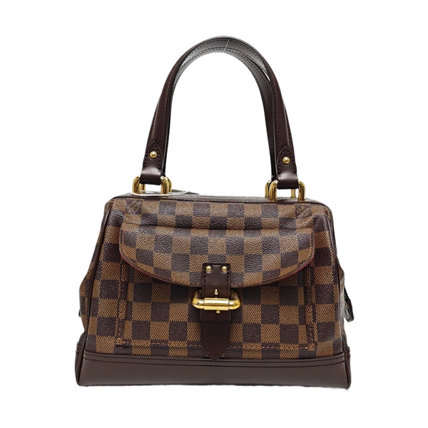 KNIGHTSBRIDGE Damier Ebene Coated Canvas Brown