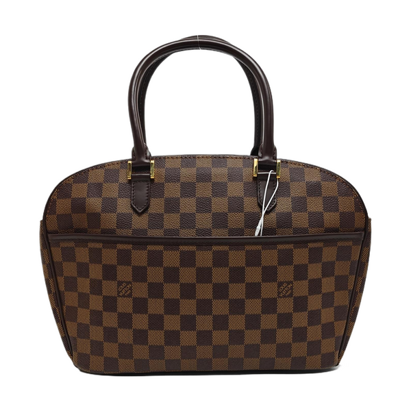 SARRIA HORIZONTAL Damier Ebene Coated Canvas Brown