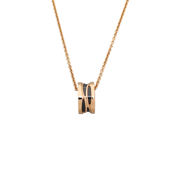 B.ZERO1 18k Rose Gold Necklace