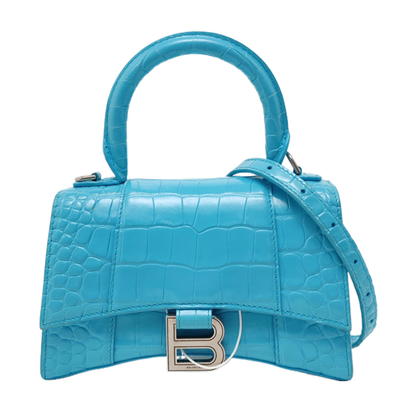 Hourglass XS Calfskin Blue