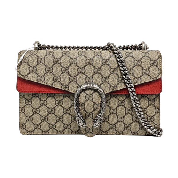 Authenticated pre-owned Dionysus Small Monogram Coated Canvas Beige - Shoulder Bag at Looply