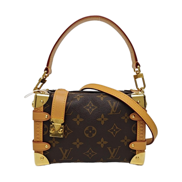 SIDE TRUNK PM Monogram Coated Canvas Brown