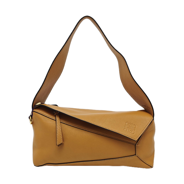 Authenticated pre-owned Puzzle Hobo Calfskin Brown - Top Handle Bag at Looply