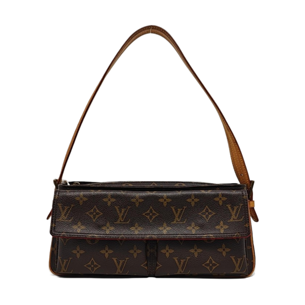 VIVA CITE Monogram Coated Canvas Brown