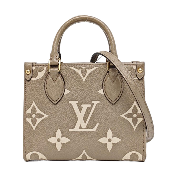 ONTHEGO BB Monogram Calfskin Gray