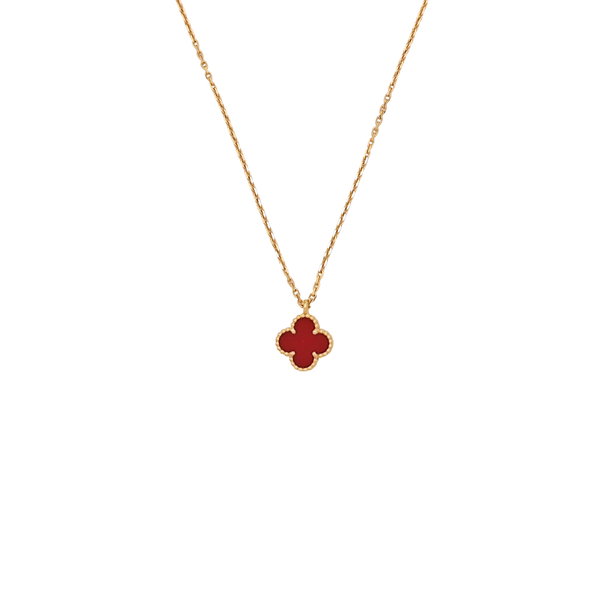 Sweet Alhambra 18k Rose Gold Necklace