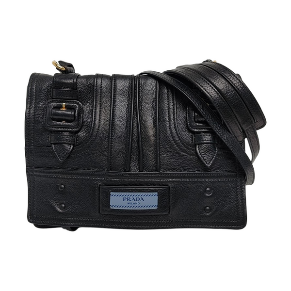 Etiquette Calfskin Black
