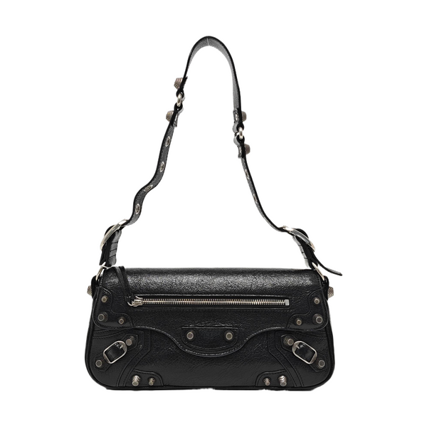 Lambskin Shoulder Bag Small Black