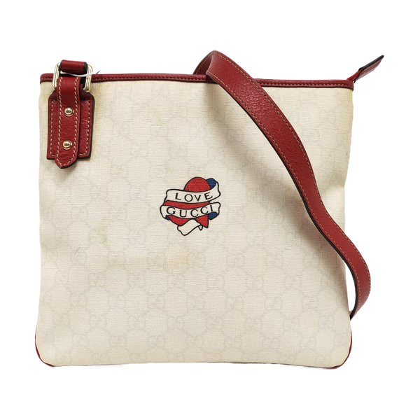 Canvas Shoulder Bag Beige
