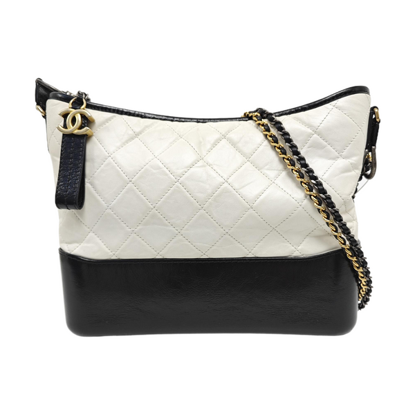 GABRIELLE New Medium Quilted Calfskin Multicolor