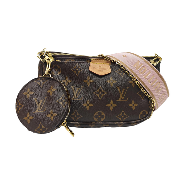 MULTI Monogram Coated Canvas Brown