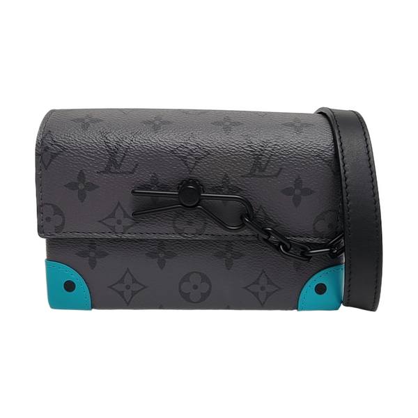 STEAMER Mini Monogram Coated Canvas Gray