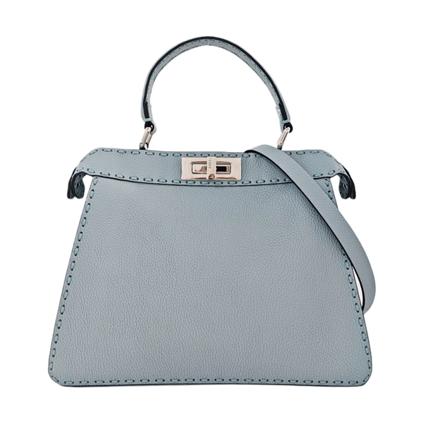 Peekaboo Medium Calfskin Blue