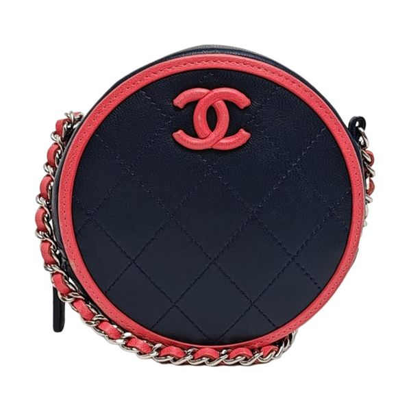 Quilted Lambskin Blue