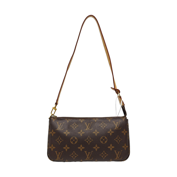 ACCESSOIRES GM Monogram Coated Canvas Brown