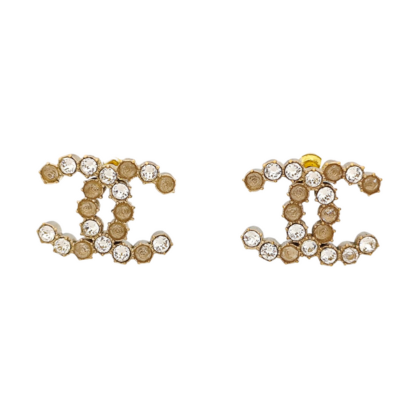 Metal Gold Stud Earrings