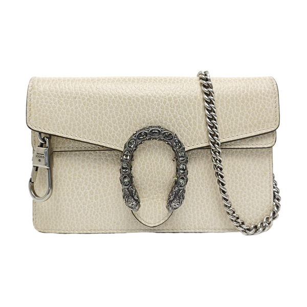 Dionysus Super Mini Calfskin Beige
