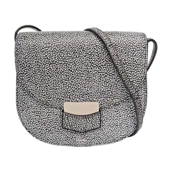 TROTTEUR Small Calfskin Black